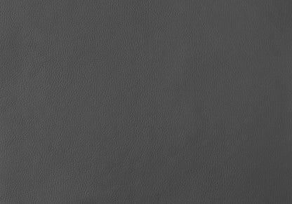 Two 39.5" Leather Look Foam And Chrome Metal Dining Chairs