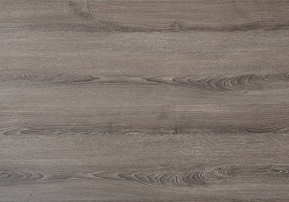 35.5" X 35.5" X 35.5" Dark Taupe Clear Particle Board Tempered Glass  2Pcs Nesting Table Set