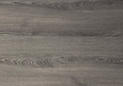 17.75" X 47.25" X 23.75" Dark Taupe Silver Particle Board Hollow Core Metal Tv Stand With 3 Drawers