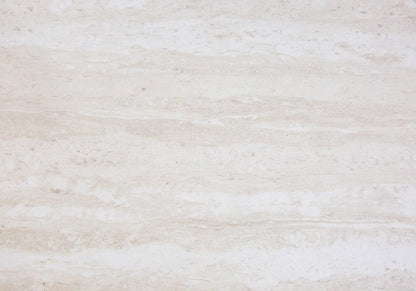 12.75" X 18.25" X 23" Glossy White Chrome Metal  Accent Table