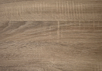 12" X 18" X 22" Grey With Black Metal  Tempered Glass  Accent Table