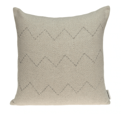 20" X 0.5" X 14" Transitional Beige Cotton Accent Pillow Cover