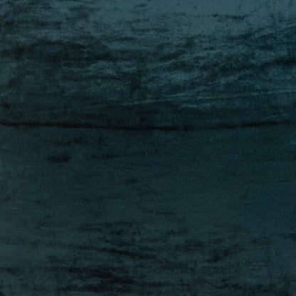 18" X 7" X 18" Transitional Dark Blue Solid Pillow Cover With Poly Insert