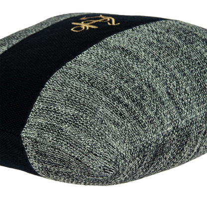 Grey Cotton Pillow Cover With Poly Insert