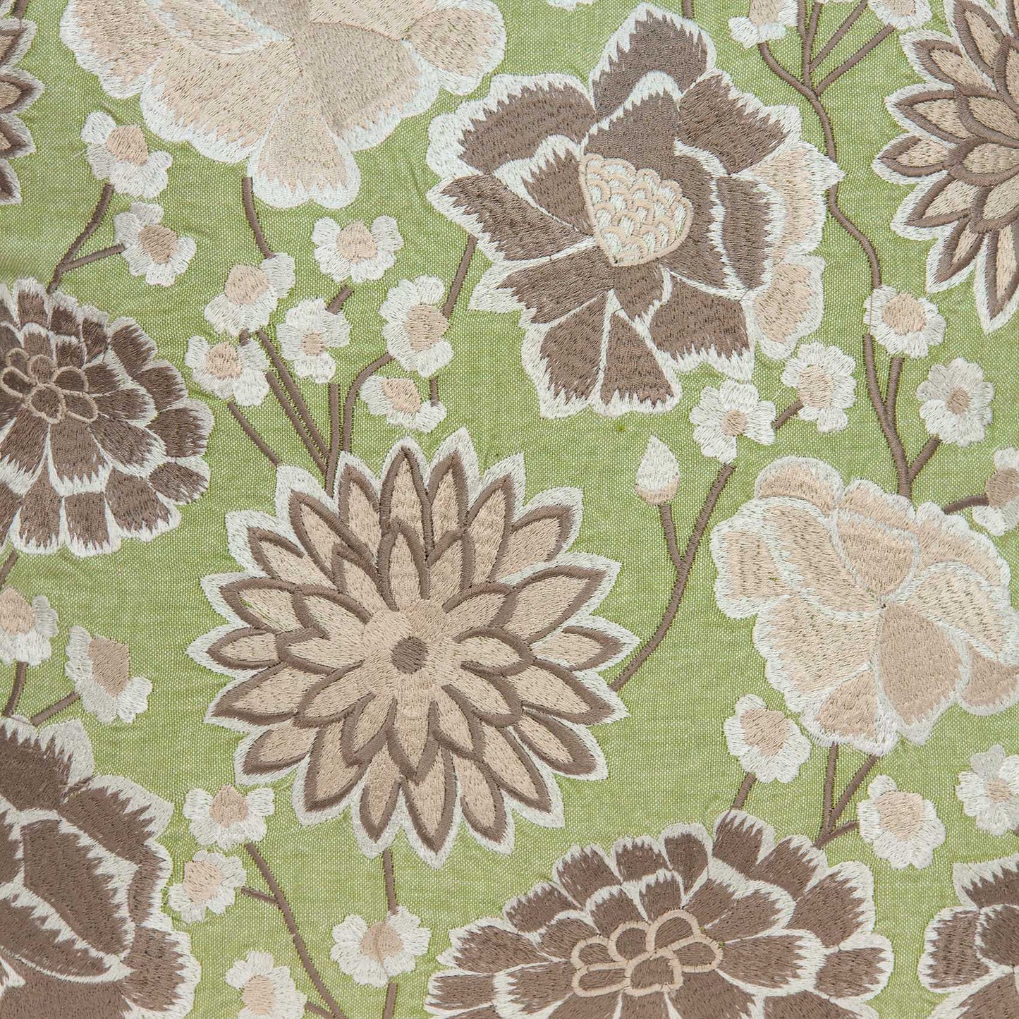 20" X 0.5" X 20" Tropical Green Pillow Cover