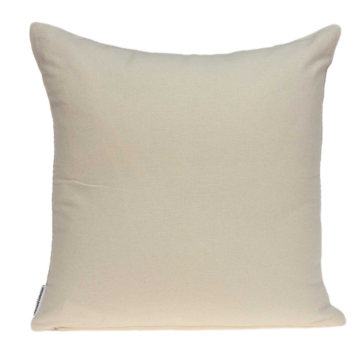 20" X 6" X 14" Cool Transitional Beige Pillow Cover With Down Insert