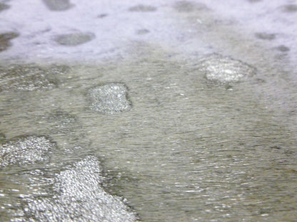 6 Ft Gold Devore Brindled Cowhide Rug