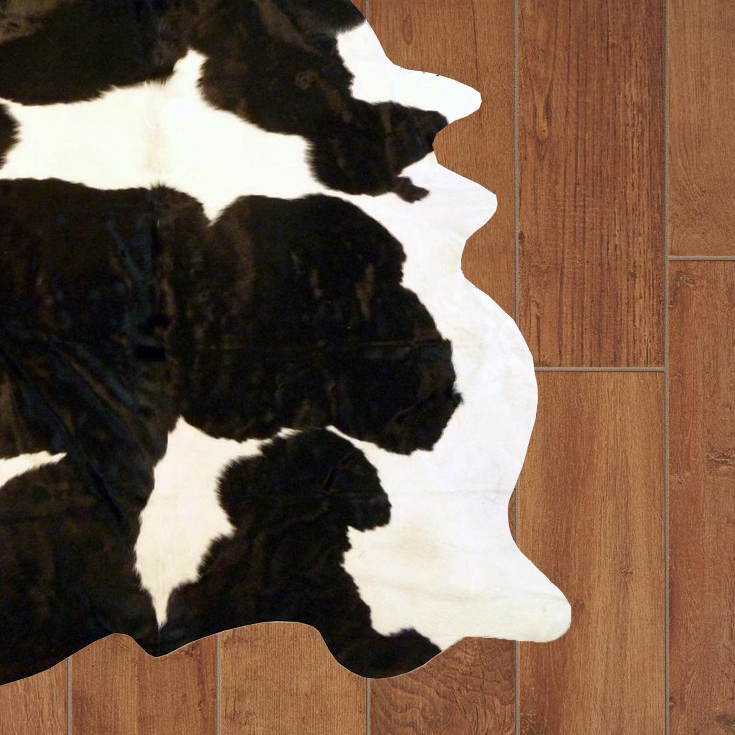 6 Ft Gold Devore Brindled Cowhide Rug