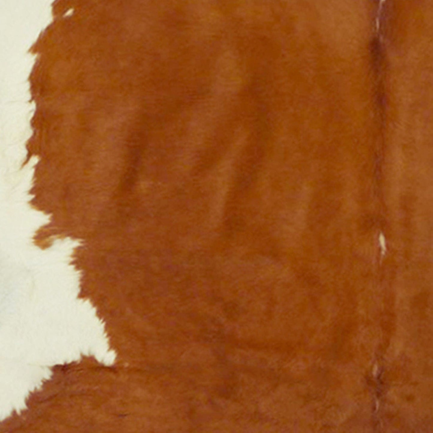 6 Ft Gold Devore Brindled Cowhide Rug