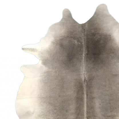 6 Ft Gold Devore Brindled Cowhide Rug