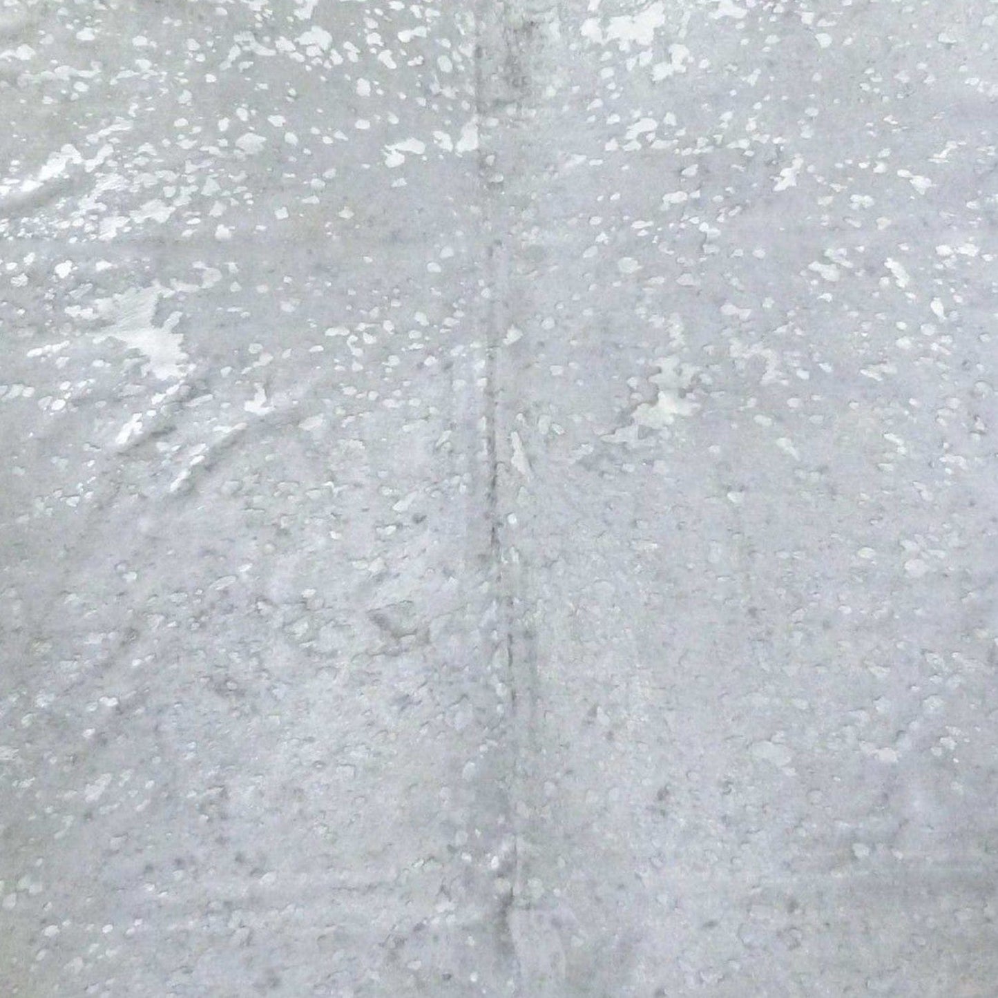 6.5 Ft  Black And White Brindled Cowhide Rug