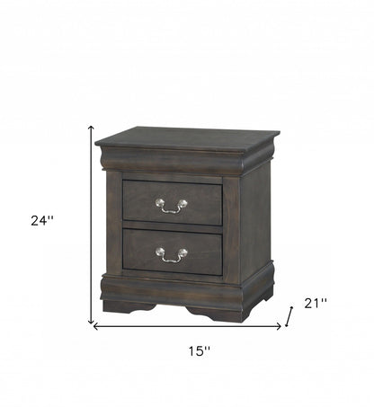 Platinum 2 Storage Drawer Nightstand