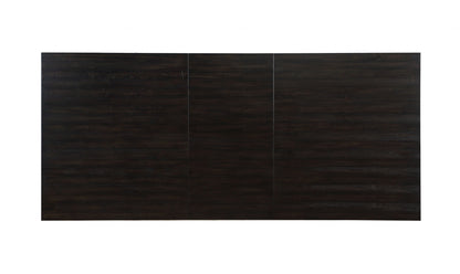 45" X 104" X 30" Rustic Walnut Wood Dining Table