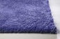 8' Round  Polyester Purple Area Rug