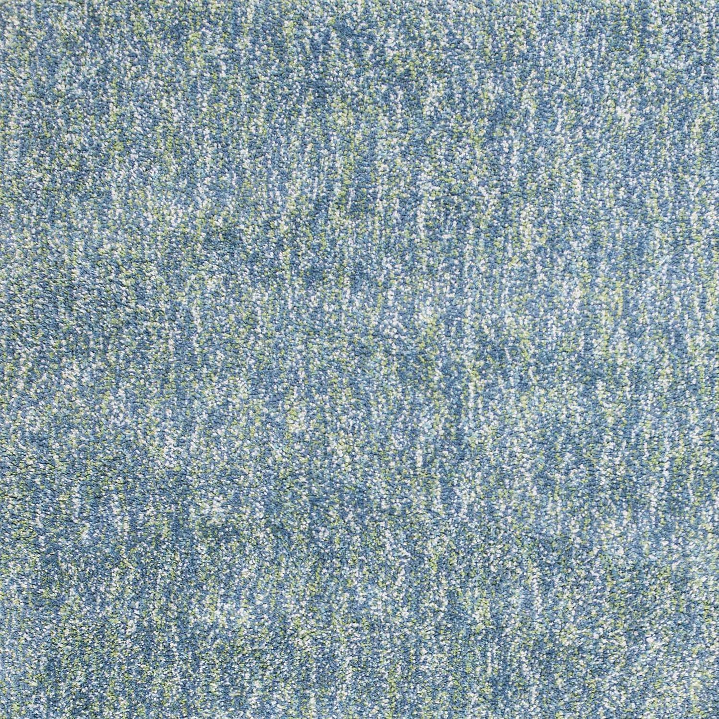 8' Round  Polyester Seafoam Heather Area Rug
