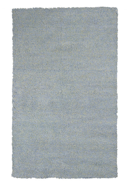 8'X10' Blue Heather Indoor Shag Rug
