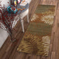 5' X 8'  Wool Rust Area Rug