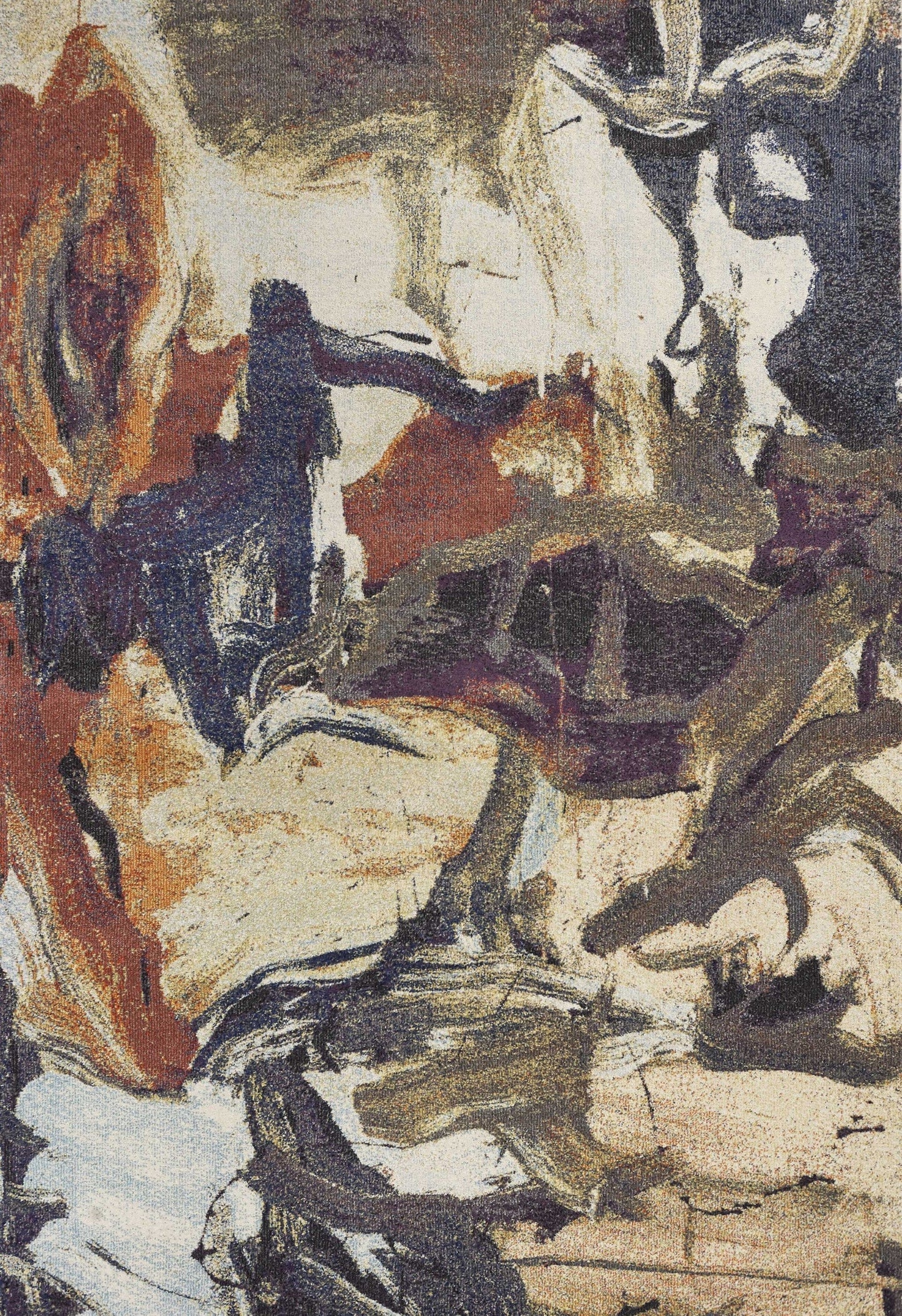 5' X 7'  Ft Polypropylene Multi Area Rug