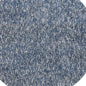 8' Indigo Ivory Heather Round Indoor Shag Rug