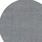 8' Round  Polyester Grey Area Rug