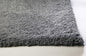 8' Round  Polyester Grey Area Rug