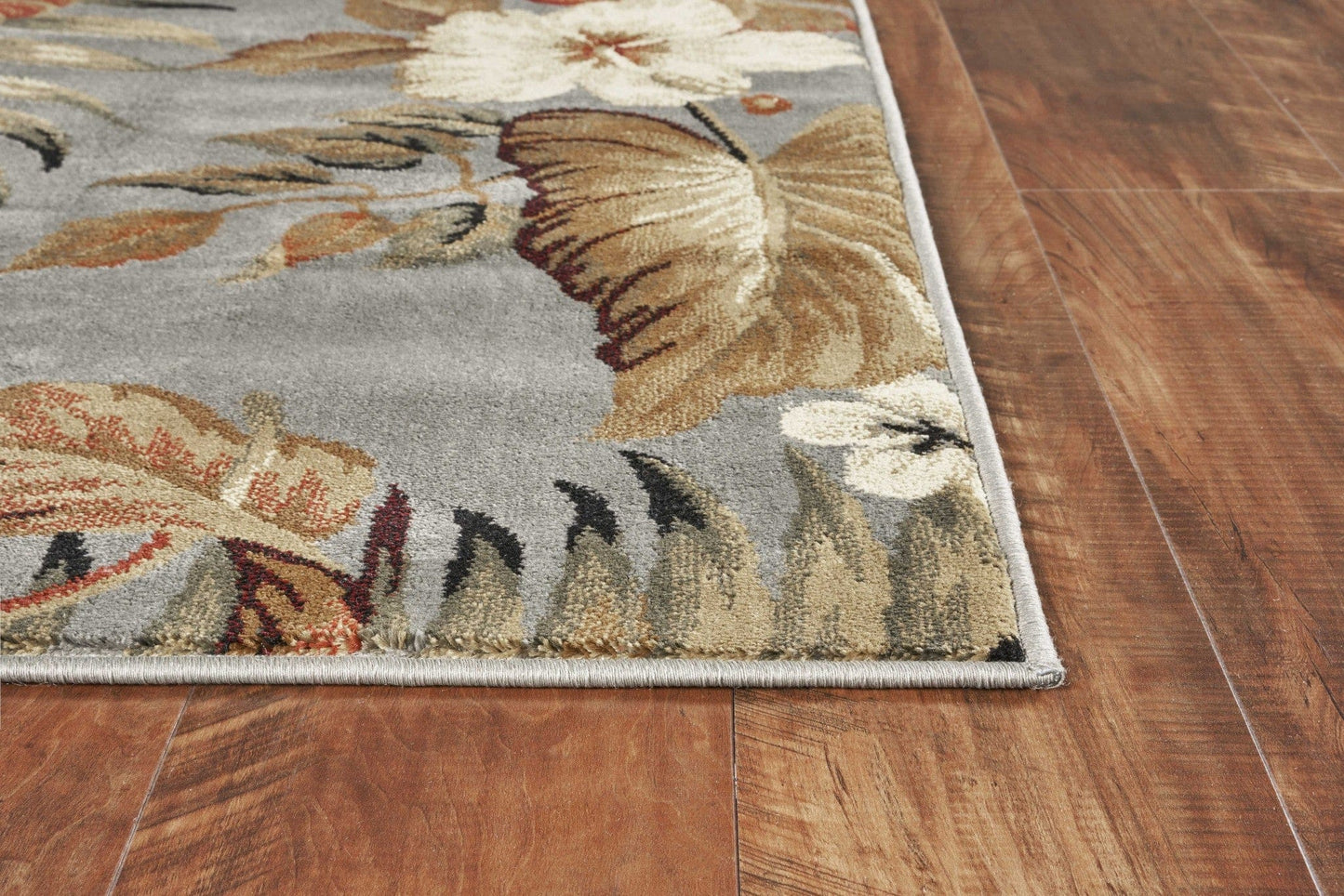 2' X 7' Slate Blue Polypropylene Runner Rug