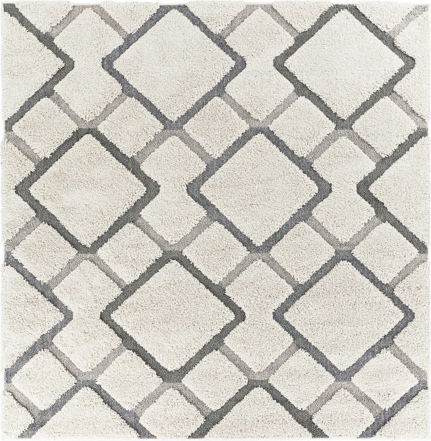 6 Ft Square Polypropylene Natural Area Rug