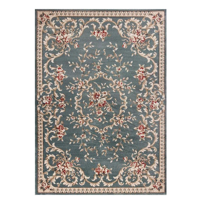 9' X 12'  Polypropylene Slate Blue Area Rug