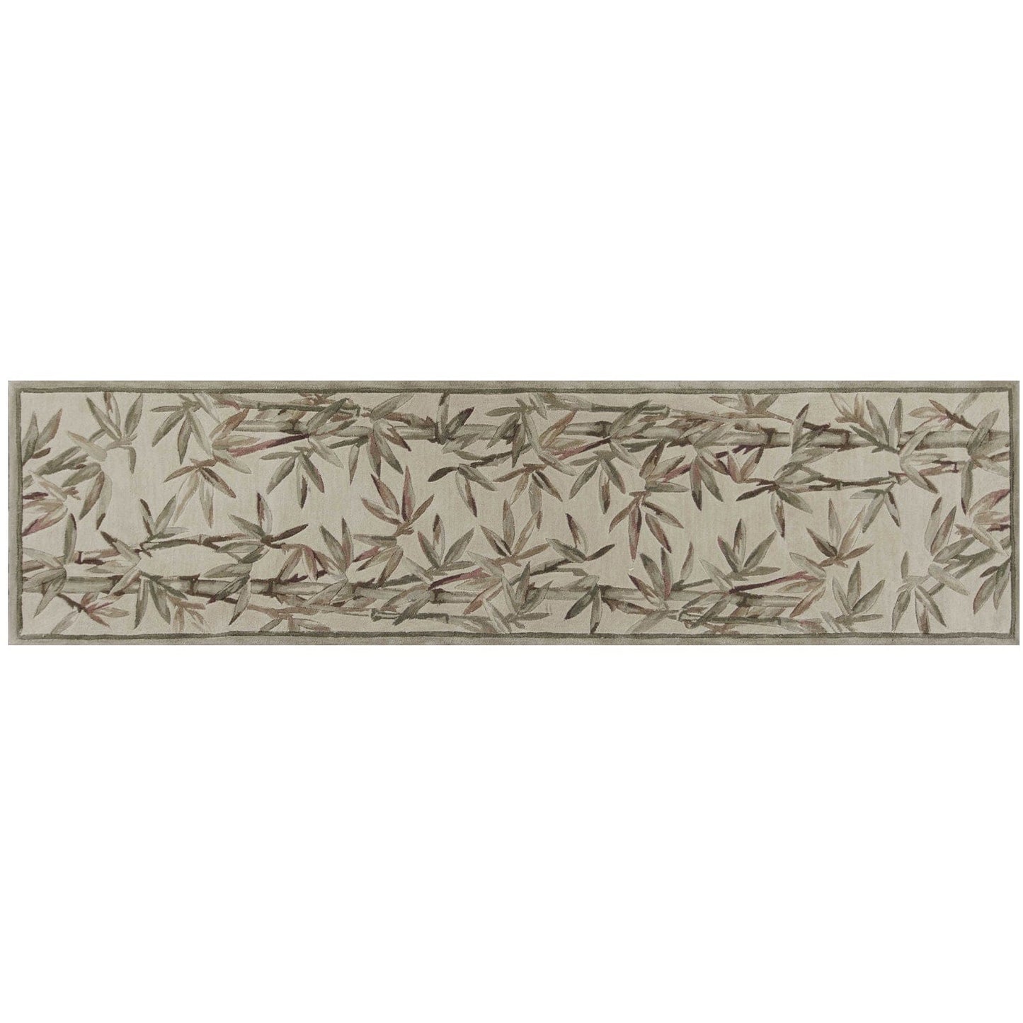 8' X 10'  Wool Ivory  Area Rug