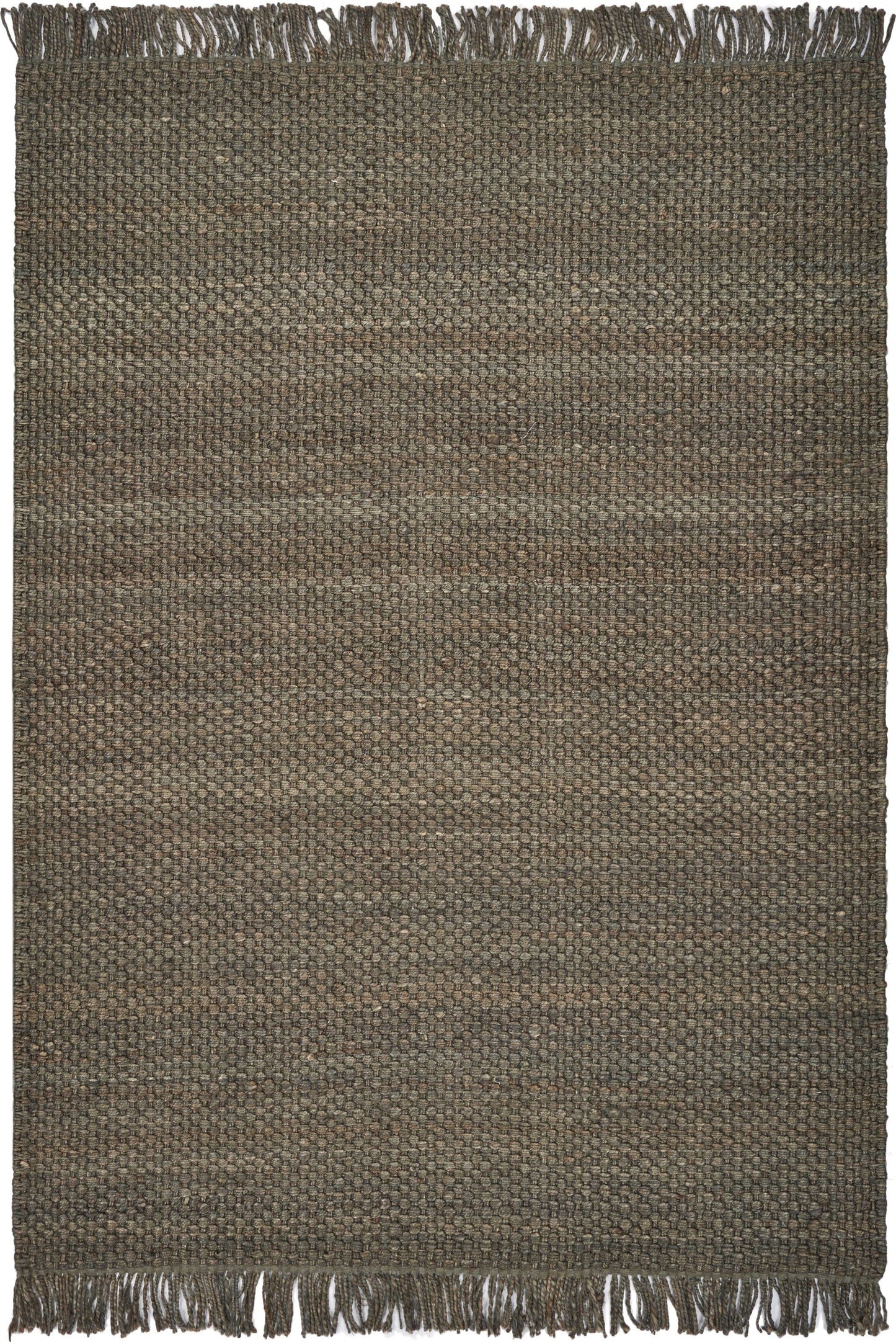 5' X 7' Jute Slate Area Rug