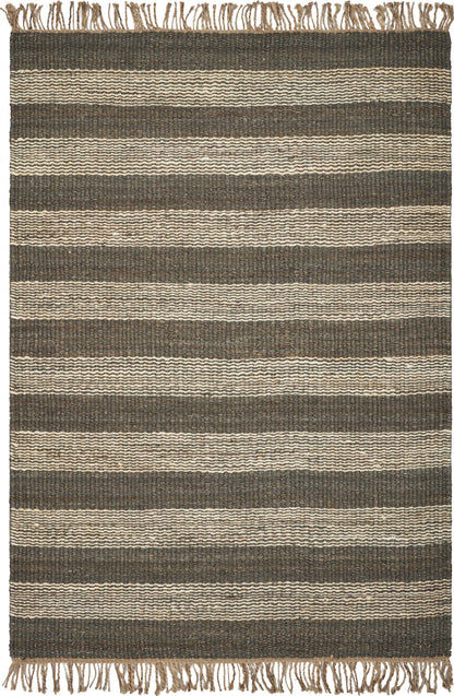 5' X 7' Jute Slate Area Rug