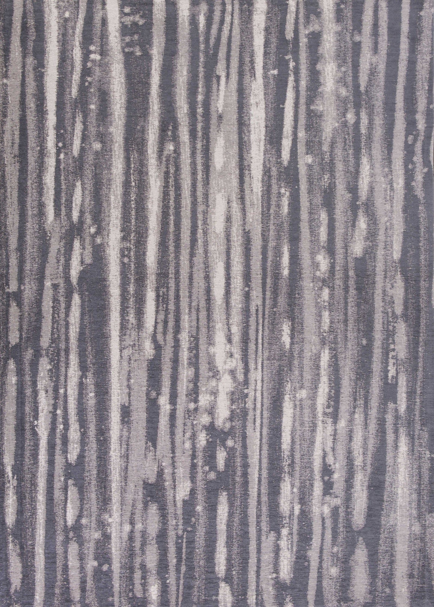 6'7 X 9'6 Polyester Charcoal Area Rug