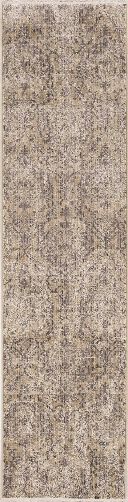 7' X 9'  Polyester Beige Area Rug