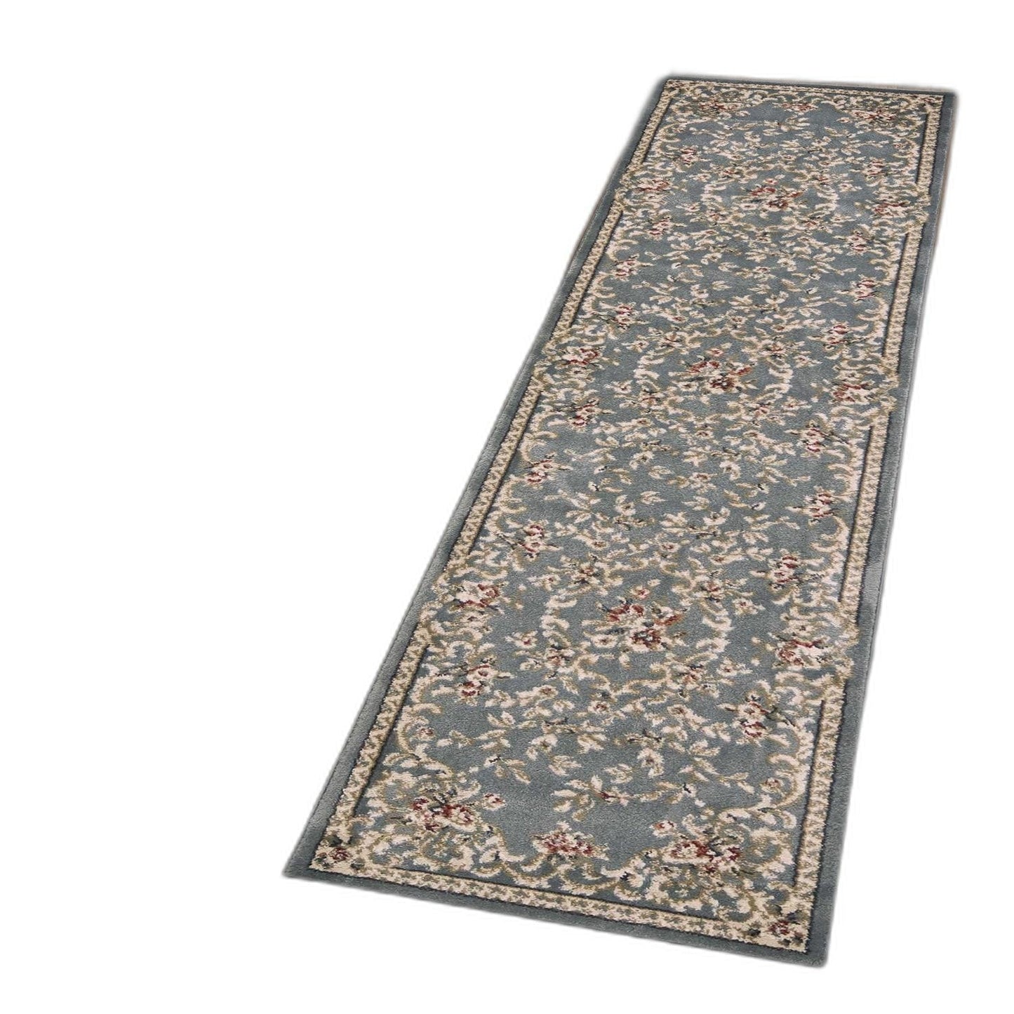 9' X 12'  Polypropylene Slate Blue Area Rug