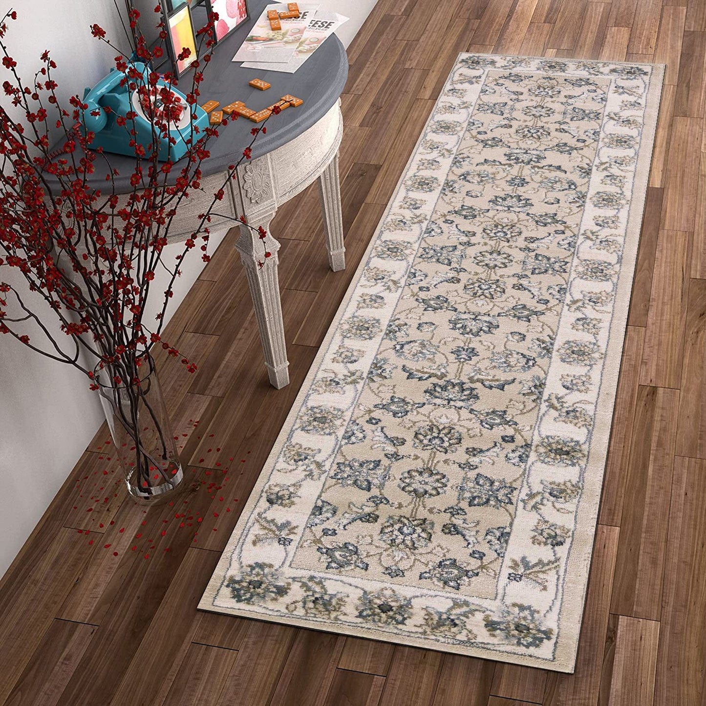 9' X 12'  Polypropylene Beige Or  Ivory  Area Rug