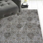 2' X 7' Silver Ancient Viscose Runner Rug