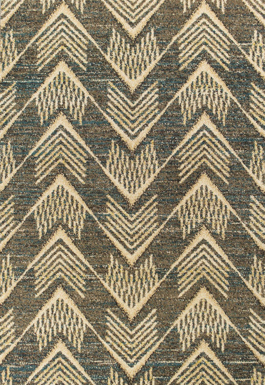 2'7 X 4'11 Polypropylene Grey Area Rug