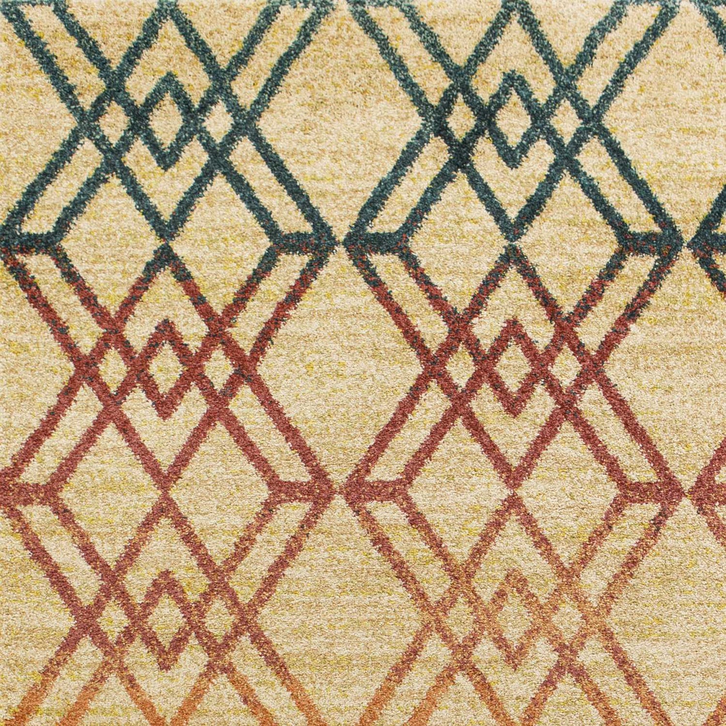 2'7 X 4'11 Polypropylene Brown Area Rug