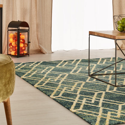 2'7 X 4'11 Polypropylene Brown Area Rug