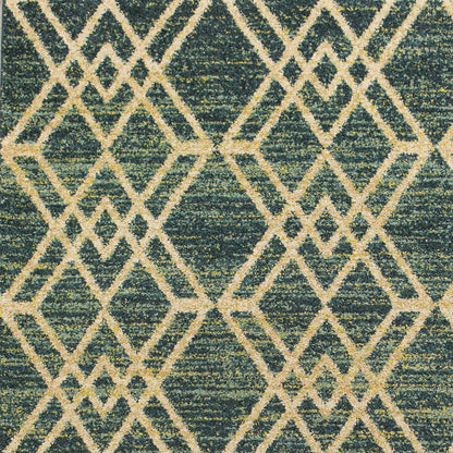 2'7 X 4'11 Polypropylene Brown Area Rug