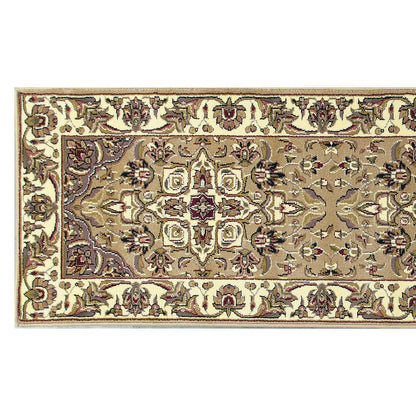 9' X 13'  Polypropylene Beige Or  Ivory  Area Rug