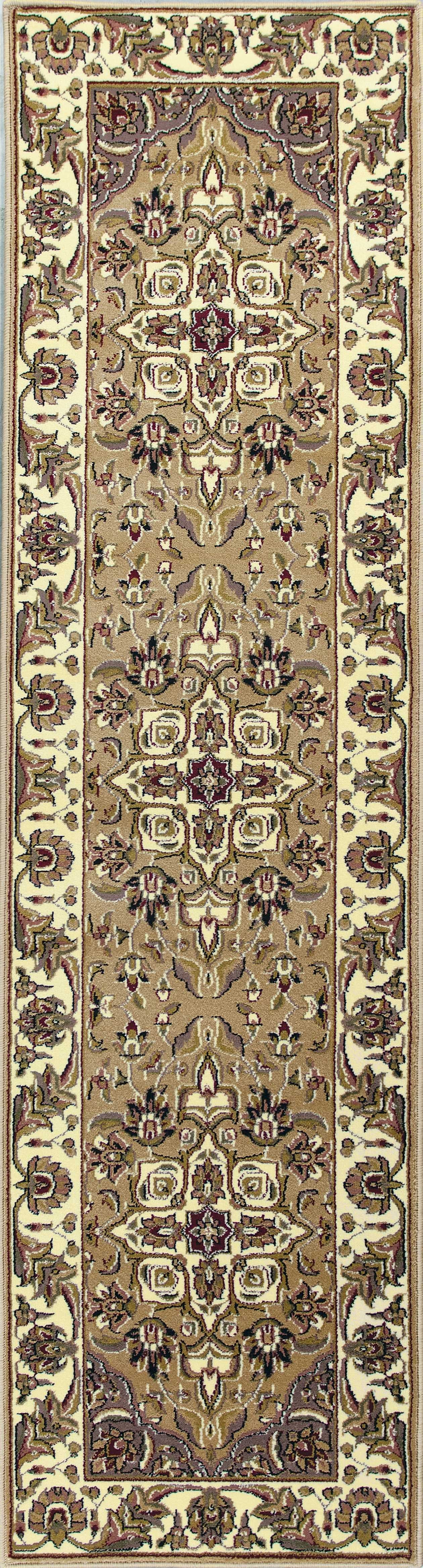9' X 13'  Polypropylene Beige Or  Ivory  Area Rug