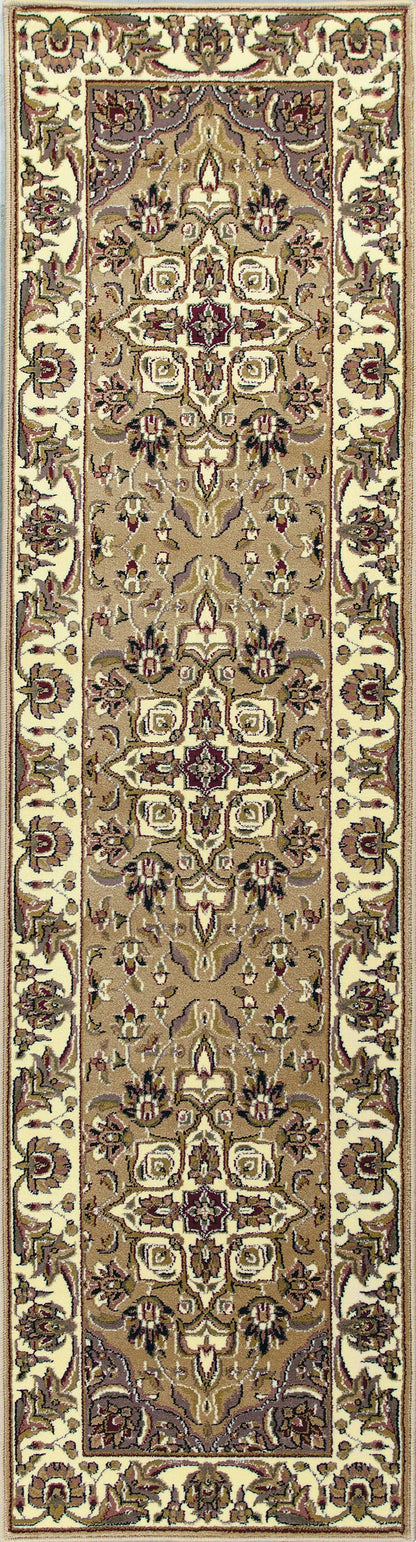 9' X 13'  Polypropylene Beige Or  Ivory  Area Rug
