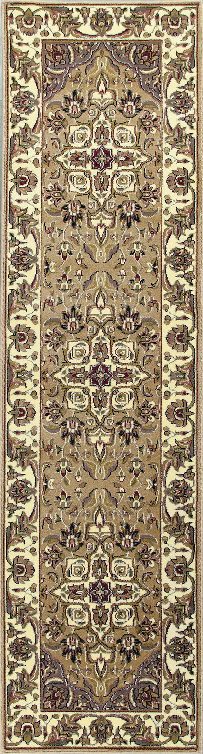 9' X 13'  Polypropylene Beige Or  Ivory  Area Rug