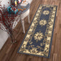 2' X 3' Polypropylene Blue Accent Rug
