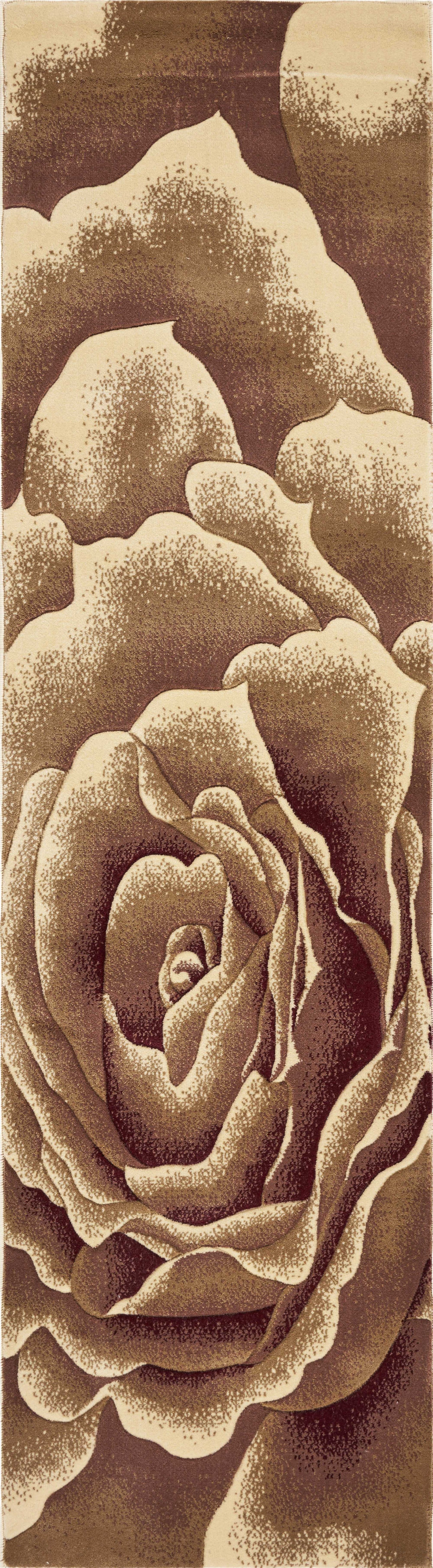 7' X 10'  Polypropylene Ivory Area Rug