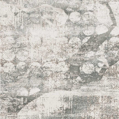 8'X11' Ivory Mist Machine Woven Abstract Indoor Area Rug