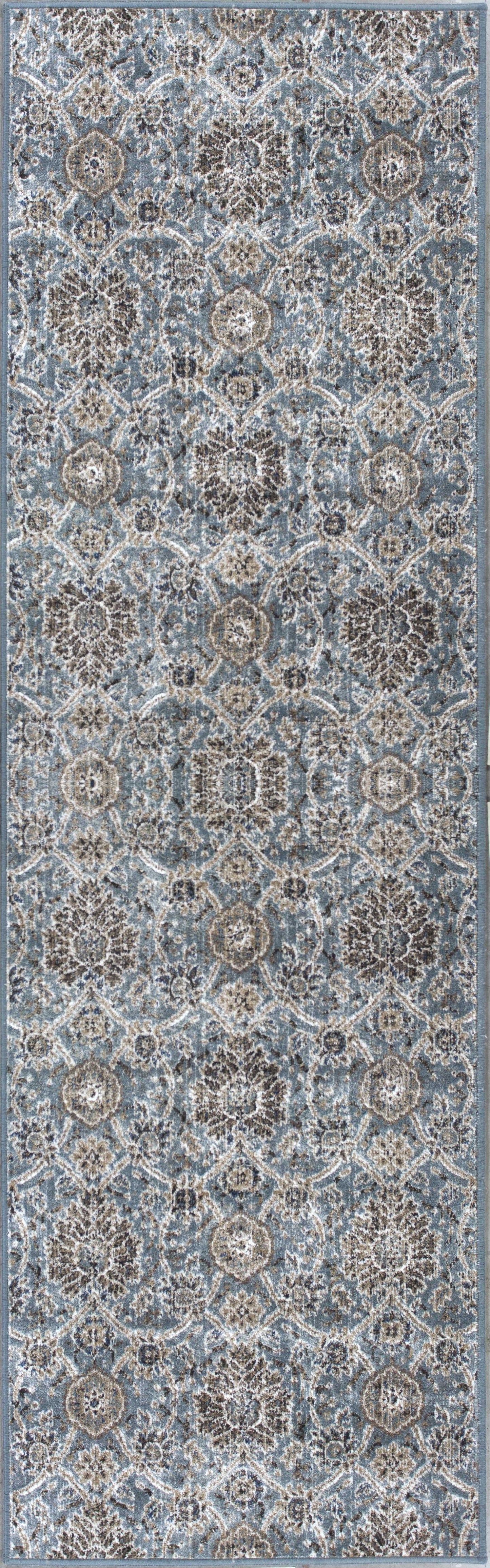 7' X 11'  Viscose Slate Area Rug