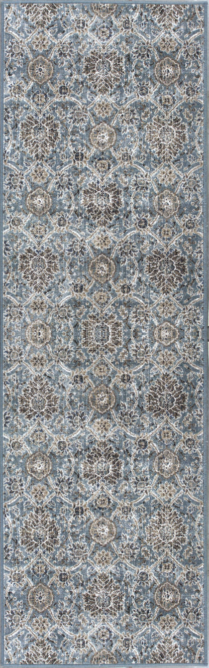 7' X 11'  Viscose Slate Area Rug