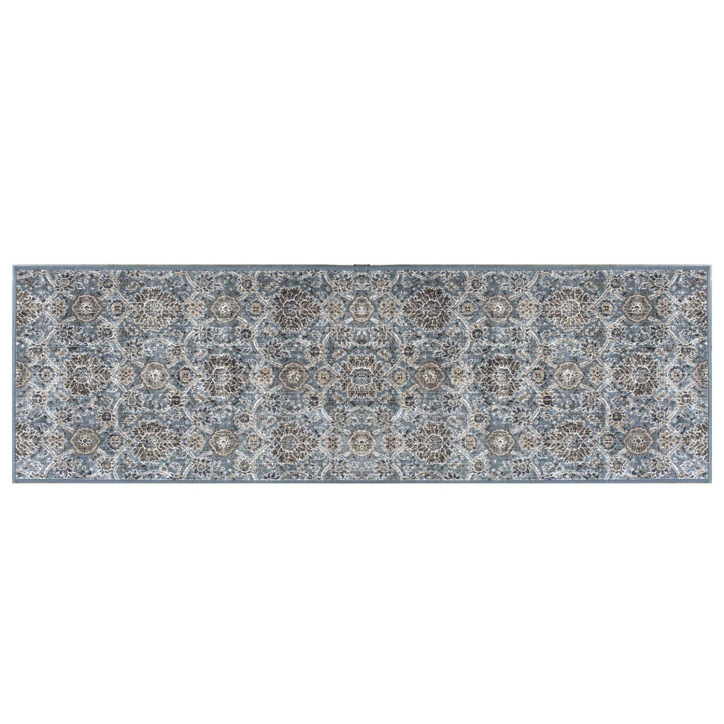 7' X 11'  Viscose Slate Area Rug